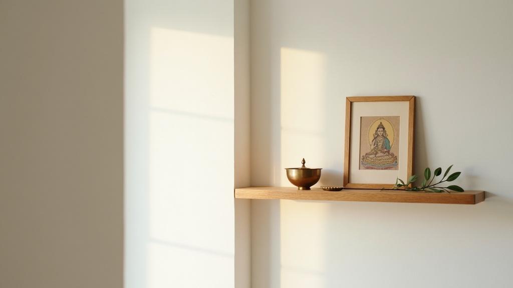 A Puja Room in a Small Apartment: Vastu When You Have One Corner
